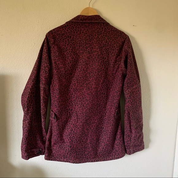 Adaptation Leopard Print Utility Jacket - Picture 8 of 10